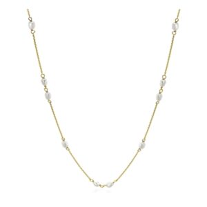 Collar oro y perlas Lecarre