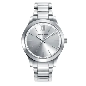 Reloj Viceroy Acero y Esfera Plateada