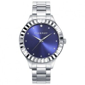 Reloj Viceroy Acero Plateado y Azul