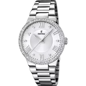 Reloj Festina Mujer en Acero y Circonitas