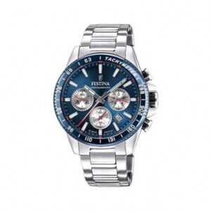 Reloj Festina Hombre en Acero Plateado