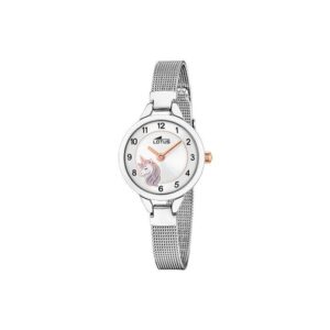 Reloj Junior Niña en Acero Plateado