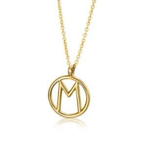 Cadena Oro con Inicial Lecarre.