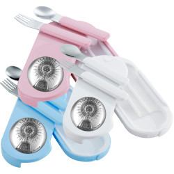 Cubiertos Infantil Laminados Virgen del Pilar