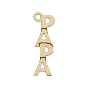 ABALORIO ORO 18KL PAPA