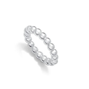 Anillo de Acero con Baño de Plata Laura Escanes Viceroy.
