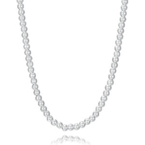 Collar de Acero con Baño de Plata Laura Escanes Viceroy.