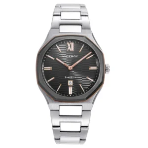 Reloj Caja Acero y Doble Bisel Laura Escanes Mujer