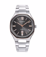 Reloj con Caja de Acero y Doble Bisel Hombre