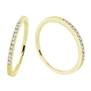 Sortija de Oro y Diamantes.