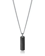 Collar de Acero y Placa Colgante.