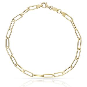 PULSERA ORO 18KL ESLABONES OVALADOS