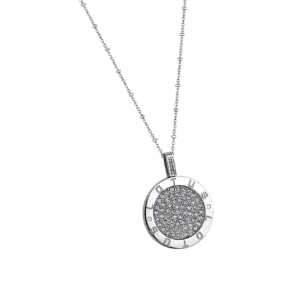Collar Lotus Style señora acero y circonita