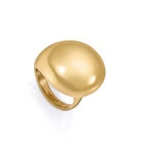 Anillo Acero Dorado  Viceroy