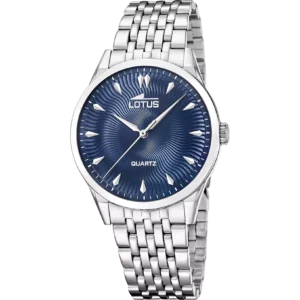 Reloj Lotus  Caballero  Acero Esfera Azul